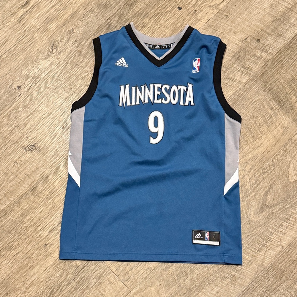 Adidas Blue Minnesota Jersey with Number 9